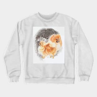 Pomeranian Medley Crewneck Sweatshirt